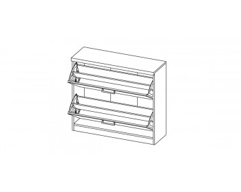 Тумба для обуви Альтеро New 2D