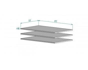 Полки Аризона 2704.М1