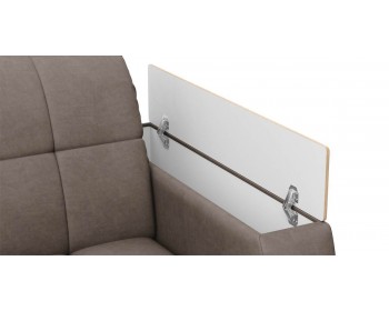 Диван прямой Коломбо NEXT 24 120 декор дуб каньон 173 прямой Кофейный