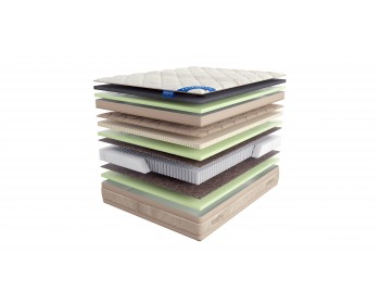 Наматрасник Divine Gold с топпером Latex 42