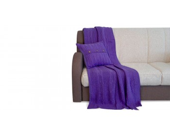 Плед вязаный Soft 150х200