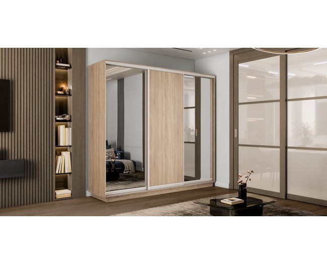 ГОСТ NEW 3Д 60 ЗЕРКАЛО/ЛДСП/ЗЕРКАЛО фото