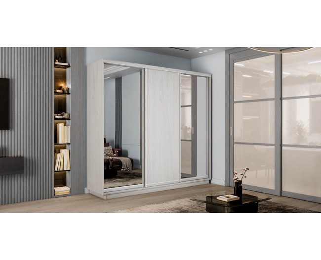 ГОСТ NEW 3Д 60 ЗЕРКАЛО/ЛДСП/ЗЕРКАЛО фото