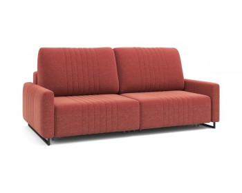 Диван прямой Хаммер  c узкими подлокотниками 222 прямой Коралл