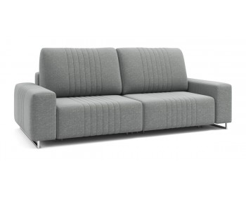 Диван прямой Хаммер  c широкими подлокотниками 248 прямой Серый