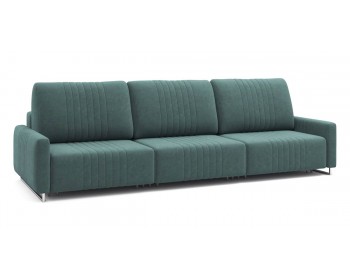 Диван прямой Хаммер  ХЛ (XL) c узкими подлокотниками 322 прямой Изумрудный