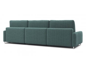 Диван прямой Хаммер  ХЛ (XL) c узкими подлокотниками 322 прямой Изумрудный