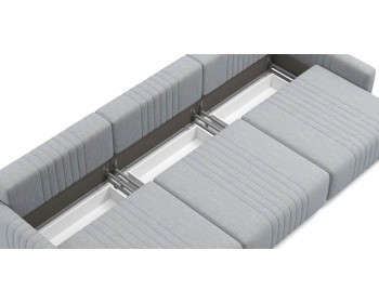 Диван Хаммер ХЛ (XL) c узкими подлокотниками