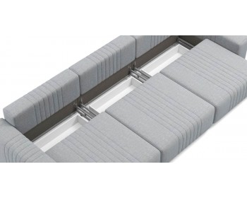 Диван Хаммер ХЛ (XL) c широкими подлокотниками