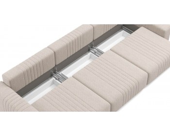 Диван Хаммер ХЛ (XL) c широкими подлокотниками