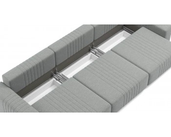 Диван Хаммер ХЛ (XL) c широкими подлокотниками