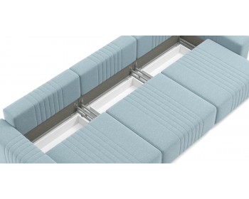 Диван Хаммер ХЛ (XL) c широкими подлокотниками