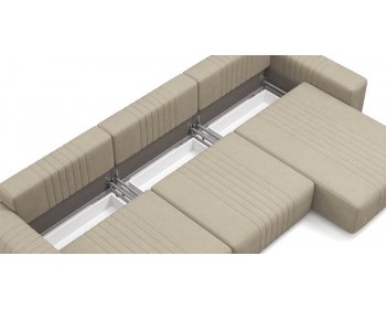 Диван Хаммер с широкими подлокотниками