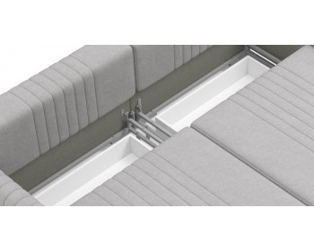 Угловой диван Хаммер  мини с узкими подлокотниками