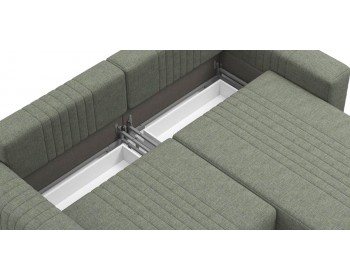 Диван Хаммер мини с широкими подлокотниками