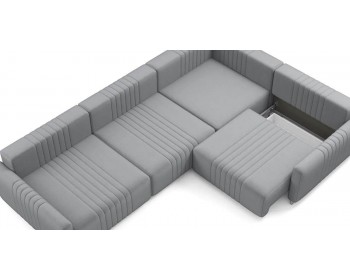 Диван Хаммер с кресельной секцией с узкими подлокотниками