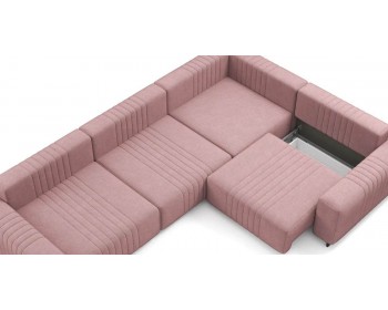 Диван Хаммер с кресельной секцией с шир. подлокотниками