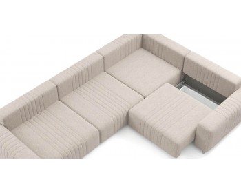 Диван Хаммер с кресельной секцией с шир. подлокотниками