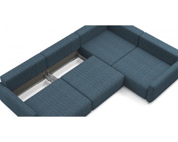 Диван Хаммер с кресельной секцией с узкими подлокотниками