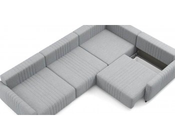 Диван Хаммер с кресельной секцией с узкими подлокотниками