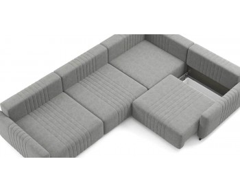 Диван Хаммер с кресельной секцией с узкими подлокотниками