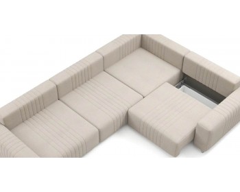 Диван Хаммер с кресельной секцией с шир. подлокотниками