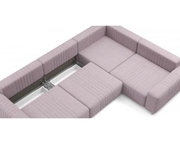 Диван Хаммер с кресельной секцией с шир. подлокотниками