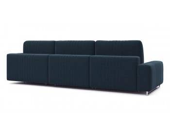 Диван Хаммер с кресельной секцией с шир. подлокотниками