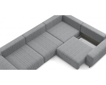 Диван Хаммер с кресельной секцией с шир. подлокотниками