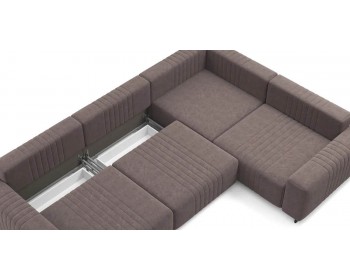 Диван Хаммер с кресельной секцией с шир. подлокотниками