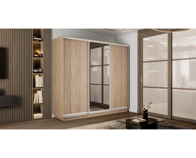 ГОСТ NEW 3Д 45 ЛДСП/ЗЕРКАЛО/ЛДСП фото