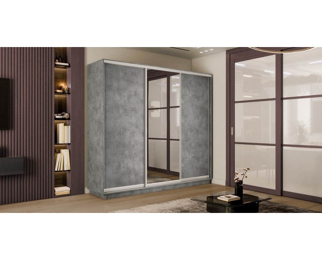 ГОСТ NEW 3Д 45 ЛДСП/ЗЕРКАЛО/ЛДСП фото