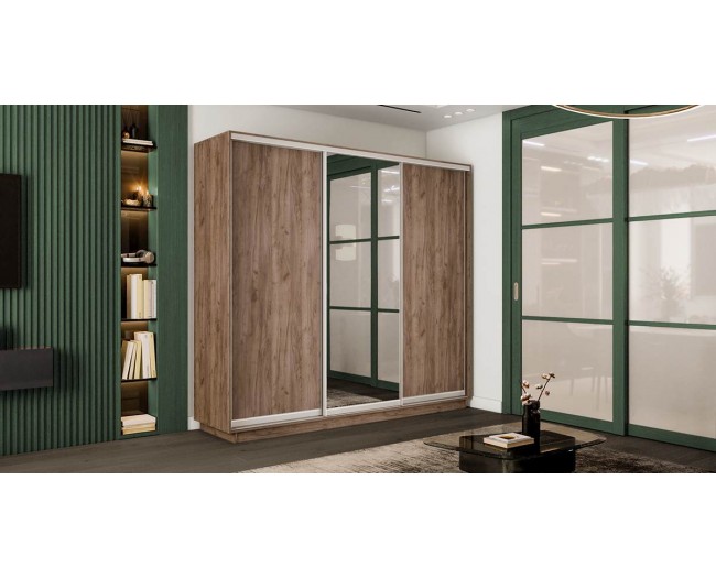 ГОСТ NEW 3Д 60 ЛДСП/ЗЕРКАЛО/ЛДСП фото