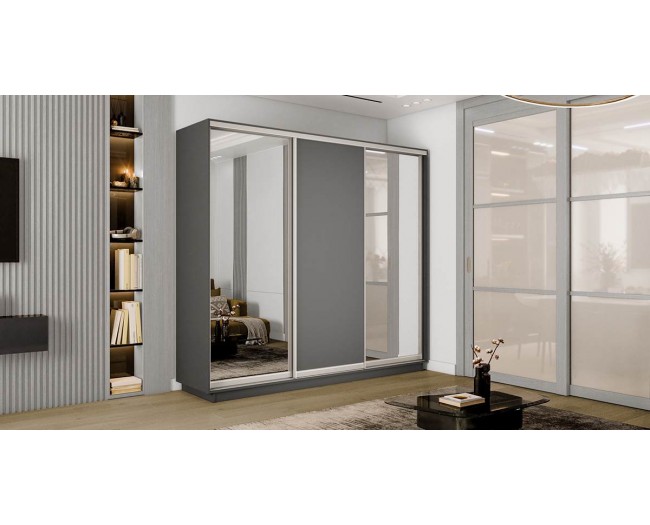 ГОСТ NEW 3Д 60 ЗЕРКАЛО/ЛДСП/ЗЕРКАЛО фото