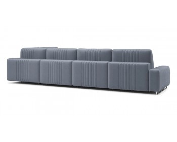 Диван Хаммер с широкими подлокотниками с оттоманкой