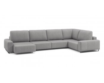 Диван Хаммер с широкими подлокотниками с оттоманкой