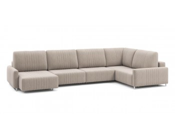 Диван Хаммер с узкими подлокотниками с оттоманкой