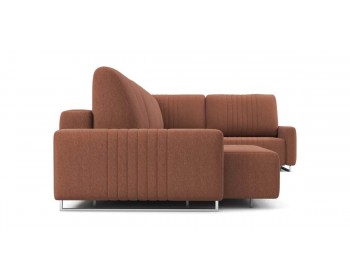 Диван Хаммер с узкими подлокотниками с оттоманкой