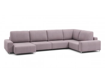 Диван Хаммер с широкими подлокотниками с оттоманкой