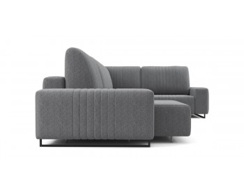 Диван Хаммер с широкими подлокотниками с оттоманкой