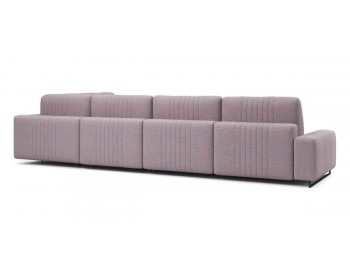 Диван Хаммер с широкими подлокотниками с оттоманкой