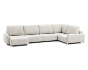 Диван Хаммер с узкими подлокотниками с оттоманкой