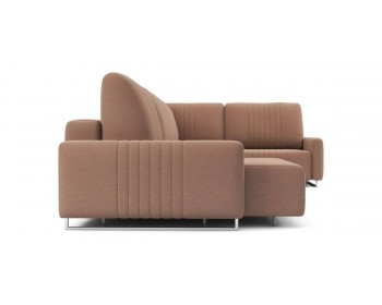 Диван Хаммер с узкими подлокотниками с оттоманкой