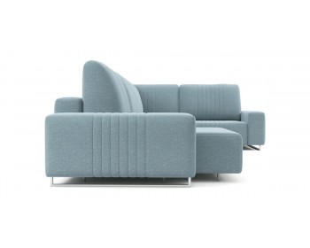 Диван Хаммер с широкими подлокотниками с оттоманкой