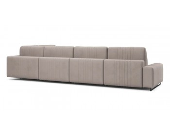 Диван Хаммер с широкими подлокотниками с оттоманкой