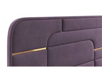 Кровать Грэта с золотым декором