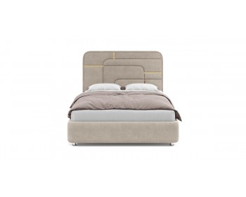 Кровать Грэта с золотым декором