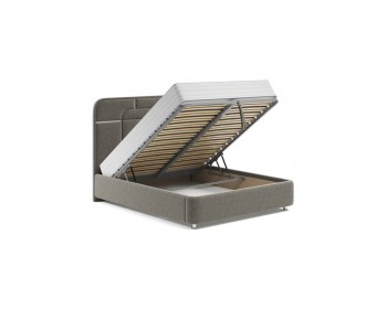 Кровать Грэта с серебряным декором