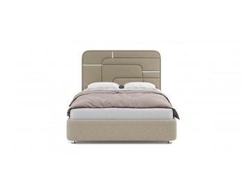 Кровать Грэта с серебряным декором