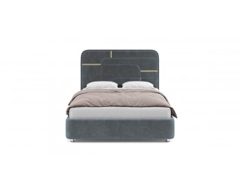 Кровать Грэта с золотым декором